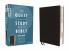NIV QUEST STUDY BIBLE LARGE PRINT BONDED LEATHER BLACK