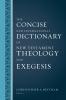 Concise New International Dictionary of New Testament Theolo