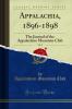 Appalachia 1896-1898 Vol. 8: The Journal of the Appalachian Mountain Club (Classic Reprint)