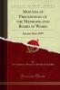 Minutes of Proceedings of the Metropolitan Board of Works: January-June 1870 (Classic Reprint)