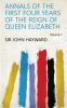 Annals of the First Four Years of the Reign of Queen Elizabeth Volume 7