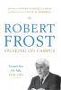 Robert Frost Speaking on Campus