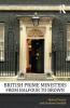 British Prime Ministers from Balfour to Brown