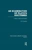 Examination of Plato's Doctrines (RLE