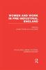 Women and Work in Pre-Industrial England