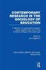 Contemporary Research in the Sociology of Education (Rle Edu L)