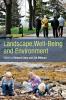 Landscape Well-Being and Environment