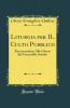 Liturgia per IL Culto Pubblico: Raccomandata Alle Chiese dal Venerabile Sinodo (Classic Reprint)