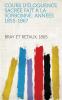 Cours D'Ã©loquence SacrÃ©e Fait Ã€ La Sorbonne: AnnÃ©es 1855-1867