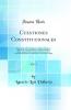Cuestiones Constitucionales Vol. 1: Votos del Sr. LIC. D. Ignacio L. Vallarta Presidente Que Fue de la Suprema Corte de Justicia Nacional en los Negocios MÃ¡s Notables Resueltos por Este Tribunal Desde Mayo de 1878 Hasta Noviembre de 1882