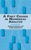First Course in Numerical Analysis