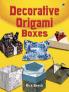 BEECH-DECORATIVE ORIGAMI BOXES