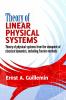 Theory of Linear Physical Systems: Theory of physical system