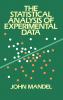 Statistical Analysis of Experimental Data