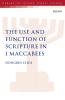 Use and Function of Scripture in 1 Maccabees