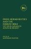 Dress Hermeneutics and the Hebrew Bible