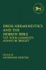 Dress Hermeneutics and the Hebrew Bible