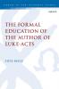 Formal Education of the Author of Luke-Acts