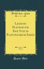 Lexicon Platonicum Sive Vocum Platonicarum Index Vol. 2 (Classic Reprint)