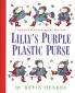 LILLY'S PURPLE PLASTIC PURSE
