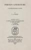 Persian Literature - A Biobibliographical Survey