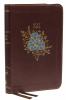 NKJV Thinline Bible Compact Leathersoft Burgundy Red Le