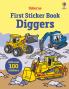 DIGGERS STICKER BOOK