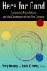 Here for Good: Community Foundations and the Challenges of the 21st Century