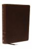 KJV Journal the Word Bible Bonded Leather Brown Red Lett