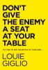 DON'T GIVE THE ENEMY A SEAT AT YOUR TABLE