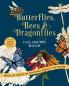 BUTTERFLIES BEES & DRAGONFLIES COLORING BOOK