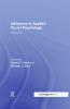 Advances in Applied Social Psychology