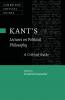 Kant's Lectures on Political Philosophy