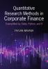 Quantitative Research Methods in Corporate Finance