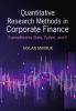 Quantitative Research Methods in Corporate Finance