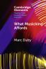 What Musicking Affords