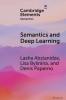 Semantics and Deep Learning