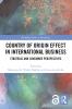 Country-of-Origin Effect in International Business