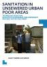 Sanitation in Unsewered Urban Poor Areas