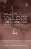 Religion Education and Governance in the Middle East