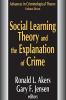 Social Learning Theory and the Explanation of Crime