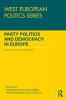 Party Politics and Democracy in Europe