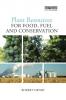 Plant Resources for Food Fuel and Conservation