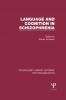 Language and Cognition in Schizophrenia (PLE: Psycholinguistics)