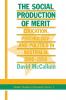 Social Production Of Merit