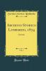Archivio Storico Lombardo Volume 1