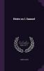 Notes on I. Samuel Volume