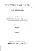 Essentials of Latin for Beginners Volume