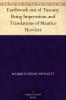 Earthwork Out of Tuscany; Being Impressions and Translations Volume