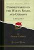 Commentaries on the War in Russia and Germany: In 1812 and 1813 (Classic Reprint)